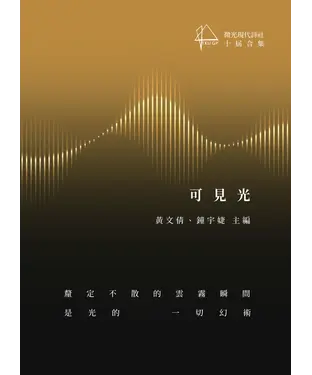 書封 可見光：微光現代詩社十屆合集